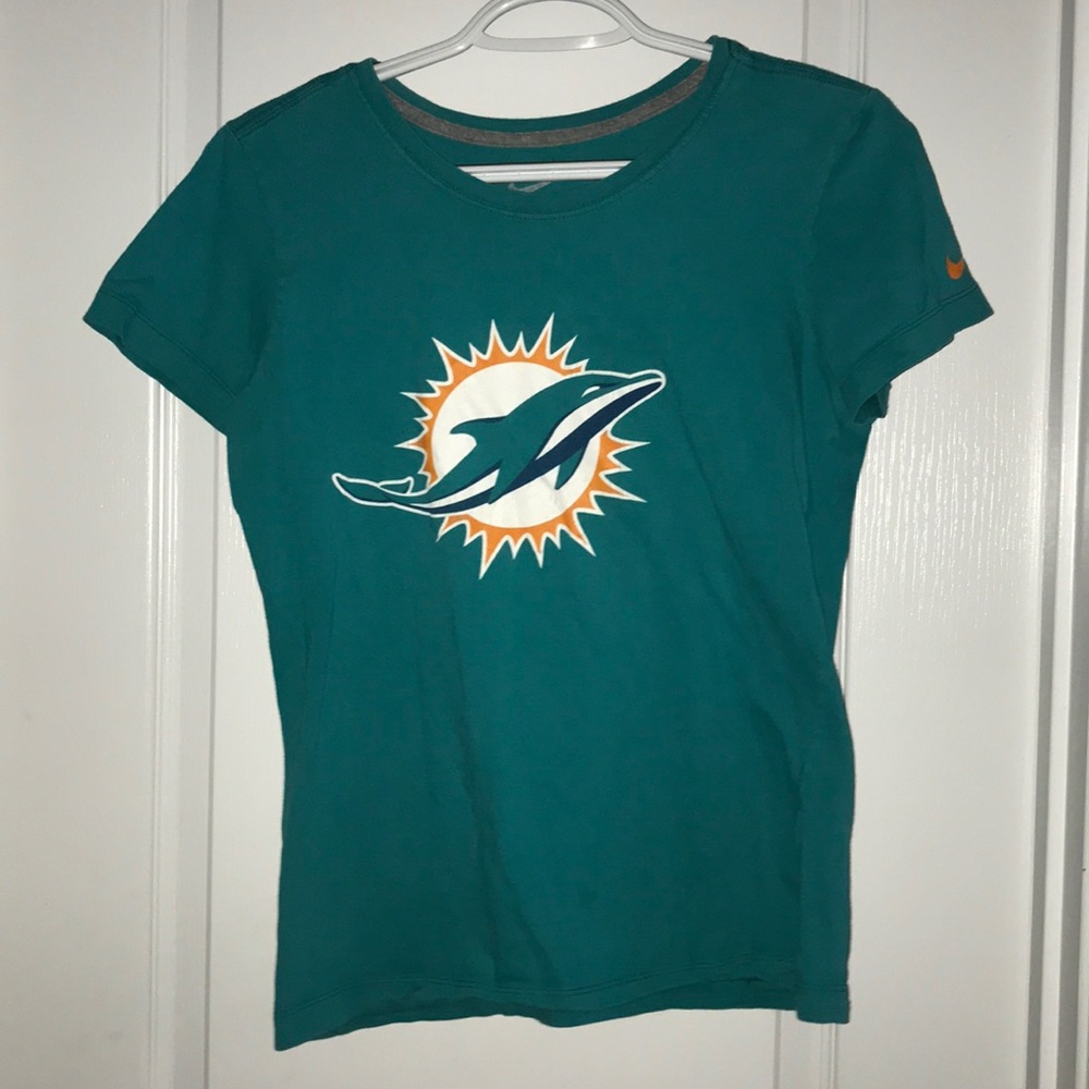 Aqua Nike Dolphins T-Shirt